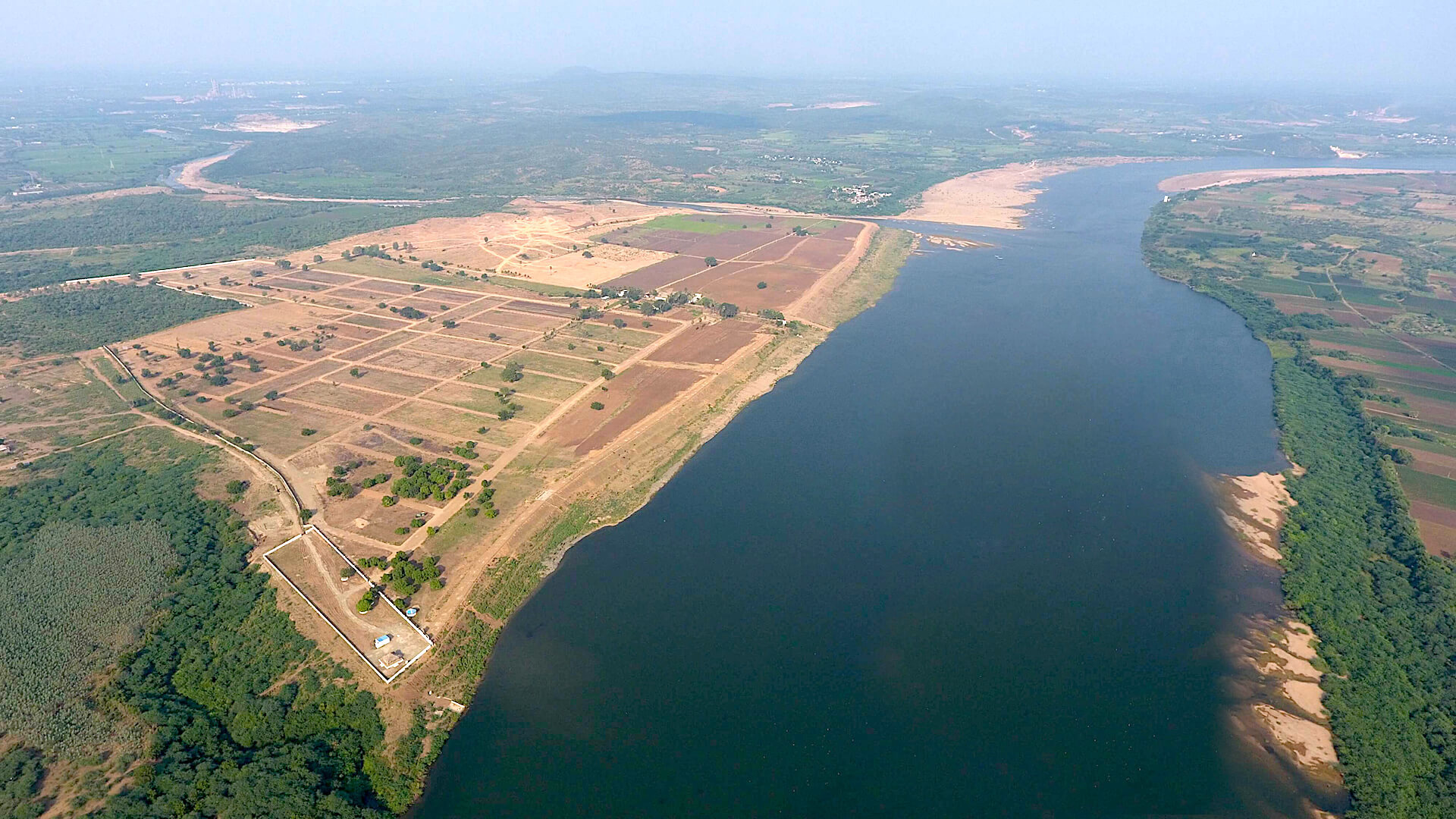 Alakananda RiverFront - Site Progress Photo - Overview 1 - October 2018