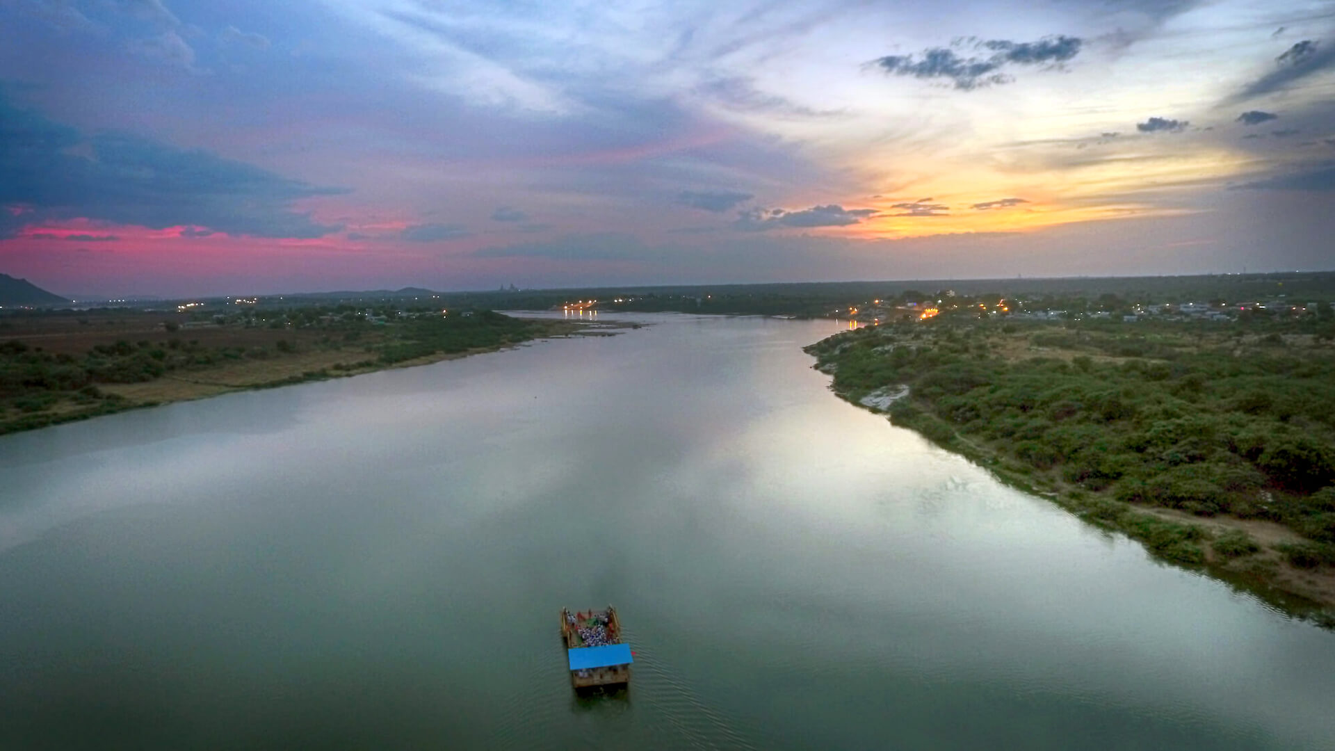 Alakananda RiverFront - Swamiji at Uttara Vahini - August 2016
